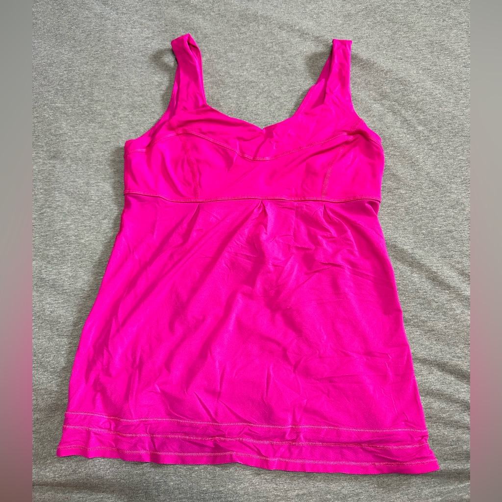 Lululemon Tank Top With Drawstring At Bottom
